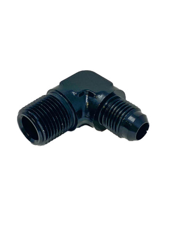 3/8 06 90 degree Fitting Aluminum